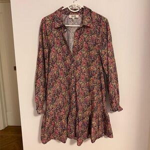 BALZAC Paris Pink Floral Mini Dress